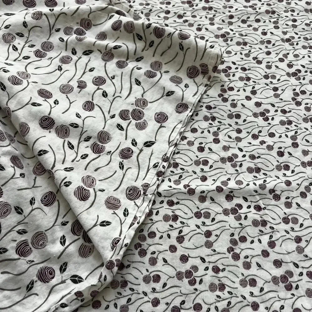 Ikea Majviva Duvet Cover Roses All Over Print 84 x 82.5